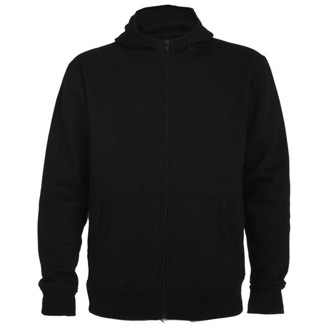 Roly Montblanc full zip hoodie voor volwassenen UTPF4276_solidblack large