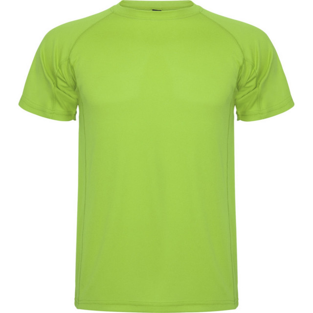 Roly Kinderen/kinderen montecarlo sport t-shirt UTPF4271_limegreen large