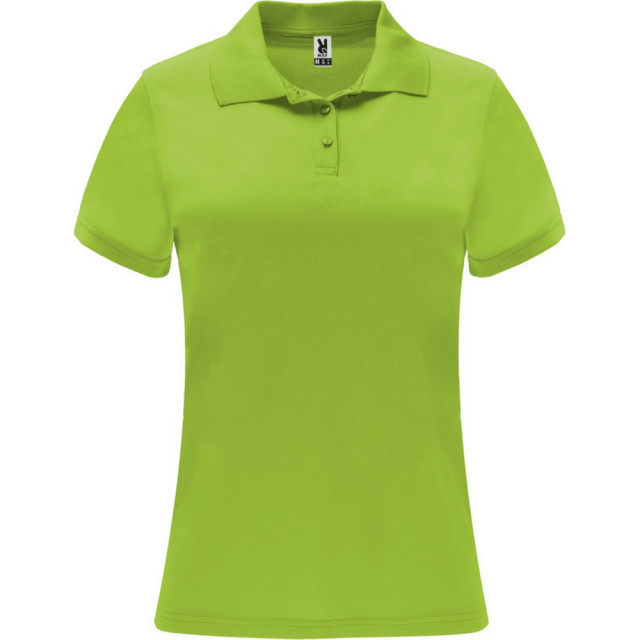 Roly Dames monzha sportpoloshirt met korte mouwen UTPF4250_limelimegreen large