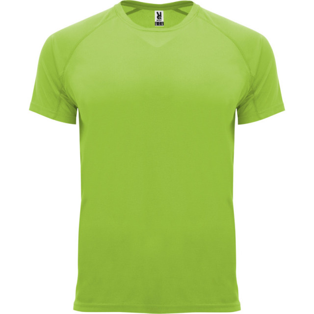 Roly Kinderen/kinderen bahrein sport t-shirt UTPF4264_limegreen large