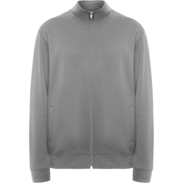 Roly Unisex volwassen ulan sweatshirt met volledige rits UTPF4251_greymarl large