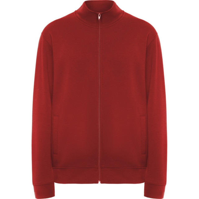 Roly Unisex volwassen ulan sweatshirt met volledige rits UTPF4251_red large