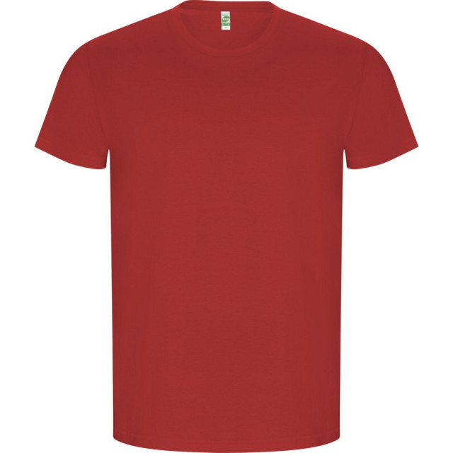 Roly Heren gouden effen t-shirt met korte mouwen UTPF4236_red large