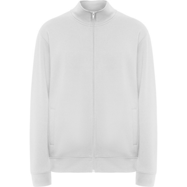 Roly Unisex volwassen ulan sweatshirt met volledige rits UTPF4251_white large