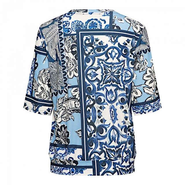 &Co Woman &co women top lucille paisley indigo multi Lucille Paisley - Indigo multi large