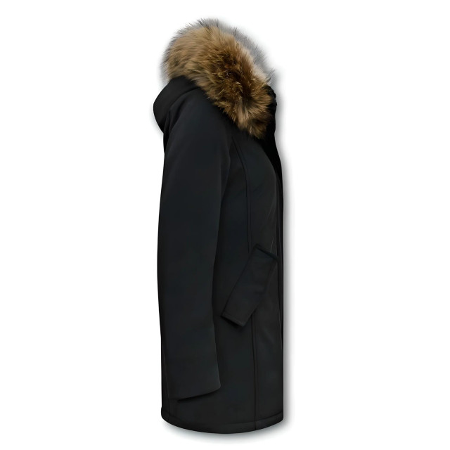 Matogla Winterjas met echte bontkraag slim fit 0681-Z-BONT large