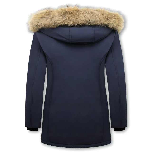 Matogla Winterjas met echte bontkraag slim fit 0681-B-BONT large