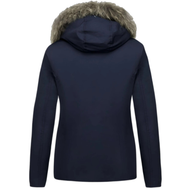 TheBrand Korte winterjas met bontkraag LB-551BPM-B large