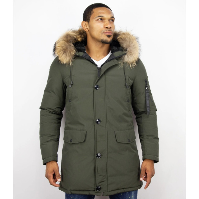 Enos Bontjassen winterjas lang PI-7012G I DV-7103-G large