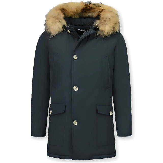 Enos Parka jas met bontkraag PI-7003Z I PI-7101-Z large
