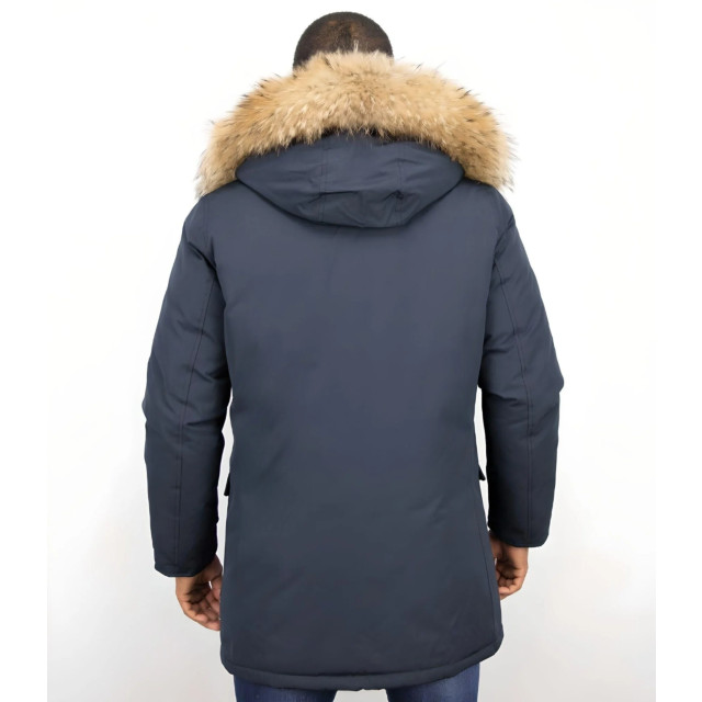 Enos Parka jas met bontkraag PI-7003B I PI-7101-B large