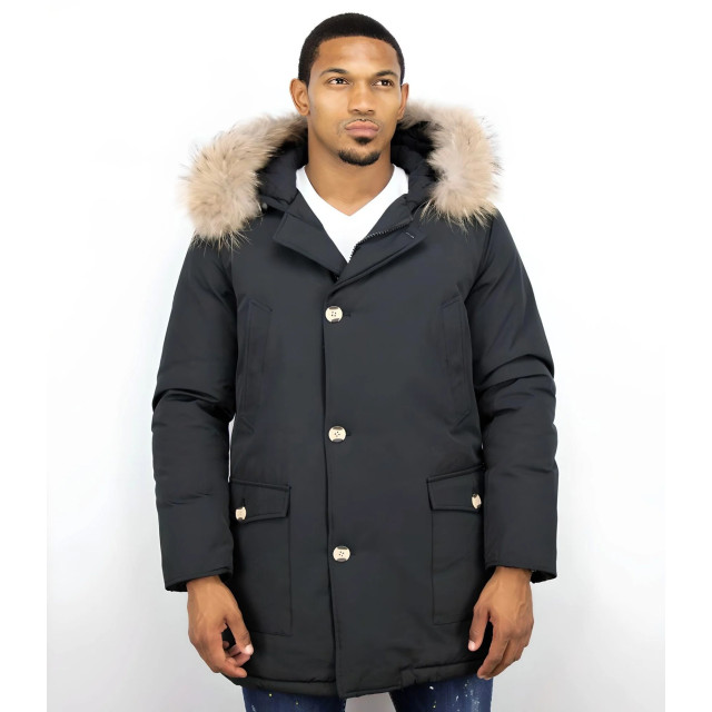 Enos Parka jas met bontkraag PI-7003Z I PI-7101-Z large