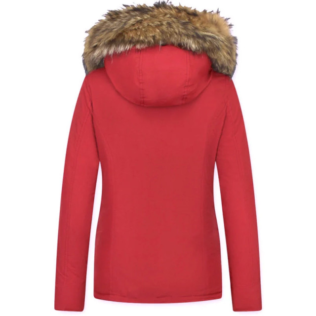 TheBrand Korte winterjas met bontkraag LB-551BPM-R large