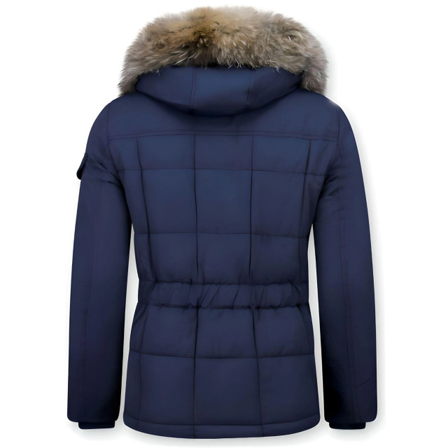 Beluomo Bontjassen winterjas lang 5191B large