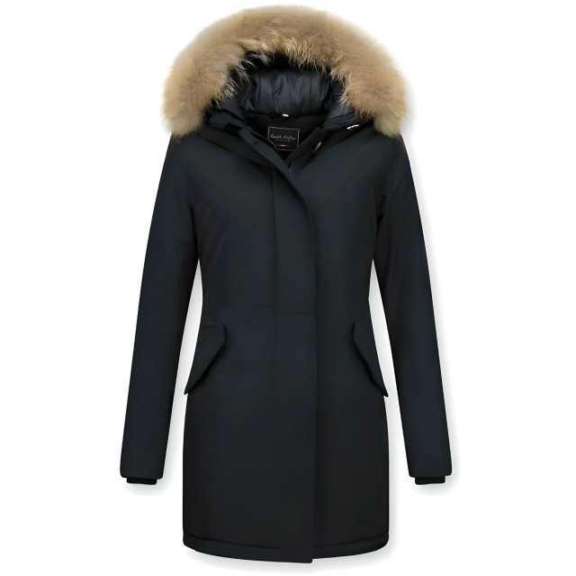 TheBrand Bontjassen winterjas wooly lang LB280PM-Z large