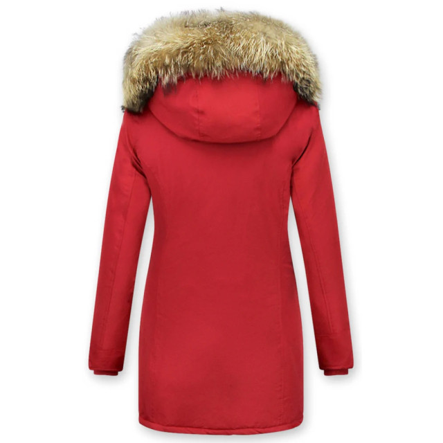 Matogla Bontjassen winterjas wooly lang B/B-DWWL-B-P-R large