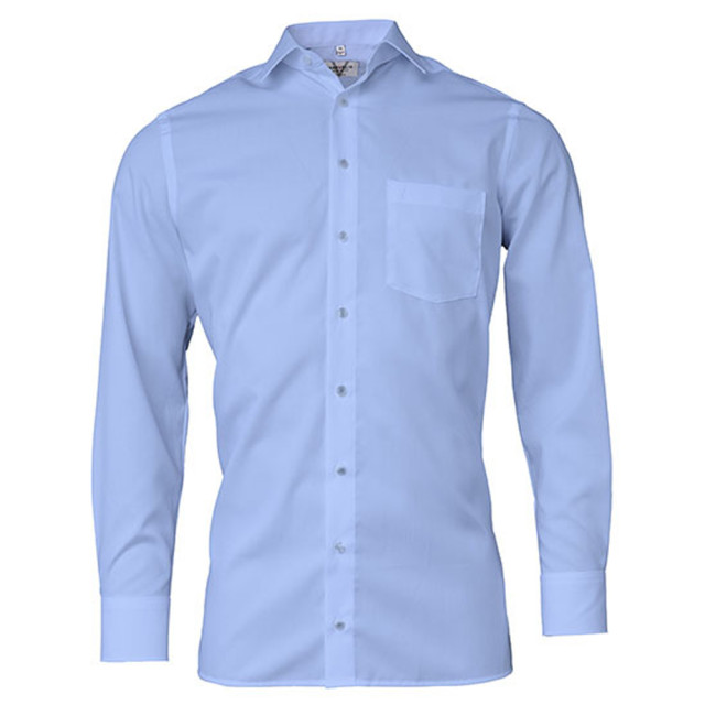 Marvelis Heren modern shirt met lange mouwen UTLT5763_blue large