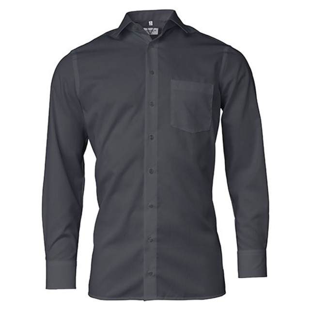 Marvelis Heren comfort shirt met lange mouwen UTLT5712_anthracite large Marvelis Heren comfort shirt met lange mouwen UTLT5712_anthracite large