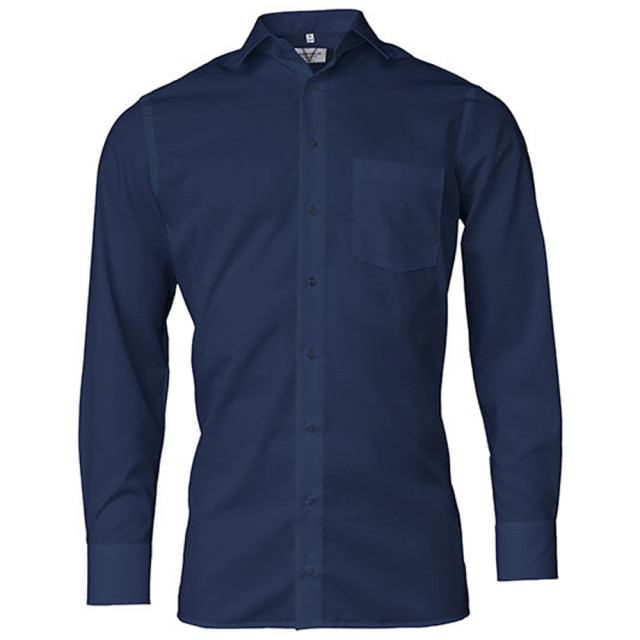Marvelis Heren modern shirt met lange mouwen UTLT5763_navy large