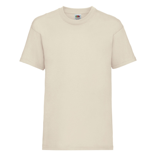 Fruit of the Loom Kinder/kids waardevol t-shirt UTLT2824_natural large