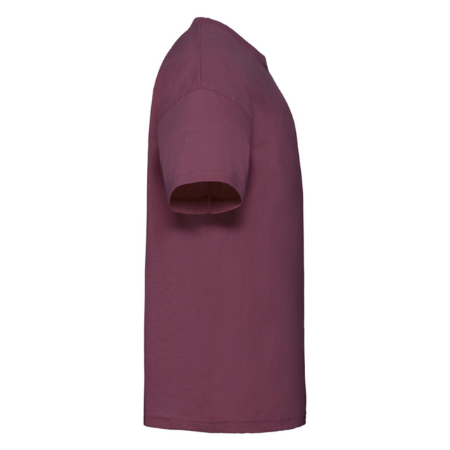 Fruit of the Loom Kinder/kids waardevol t-shirt UTLT2824_burgundy large