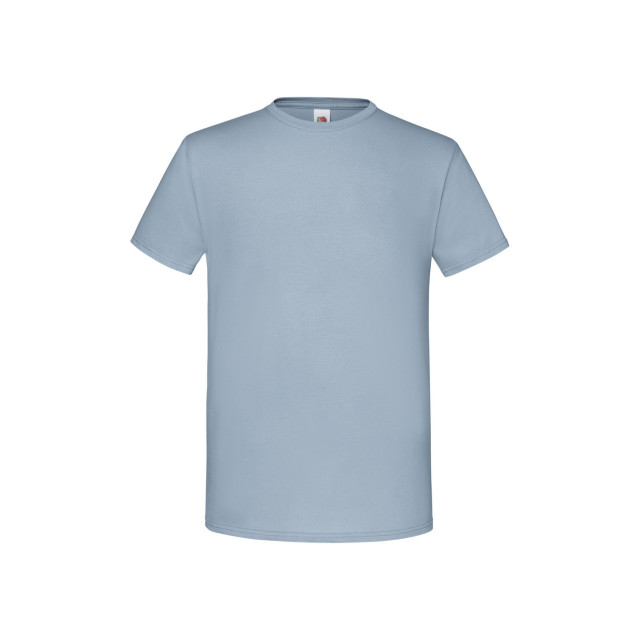 Fruit of the Loom Unisex volwassen iconisch t-shirt UTLT2613_mineralblue large