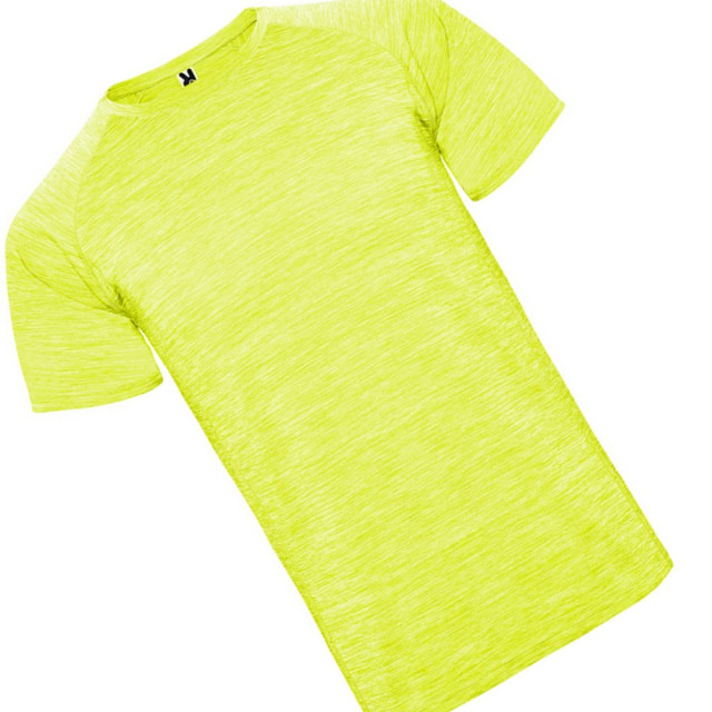 Roly Kinderen/kinderen austin heather sport t-shirt UTLT2622_fluorescentyellow large Roly Kinderen/kinderen austin heather sport t-shirt UTLT2622_fluorescentyellow large