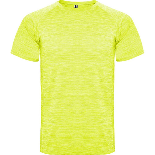 Roly Kinderen/kinderen austin heather sport t-shirt UTLT2622_fluorescentyellow large Roly Kinderen/kinderen austin heather sport t-shirt UTLT2622_fluorescentyellow large
