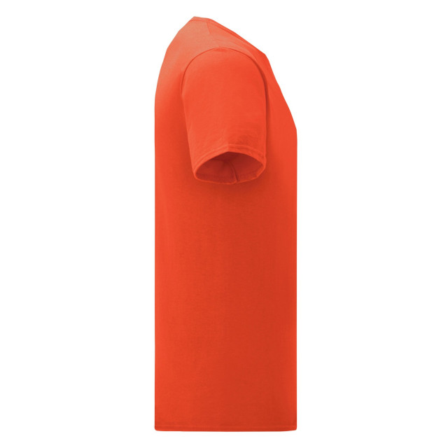 Fruit of the Loom Unisex volwassen iconisch t-shirt UTLT2613_flame large