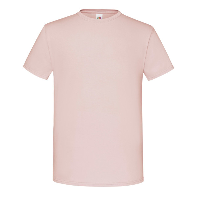 Fruit of the Loom Unisex volwassen iconisch t-shirt UTLT2613_powderrose large