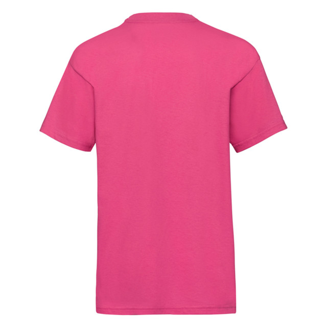 Fruit of the Loom Kinder/kids waardevol t-shirt UTLT2824_fuchsia large