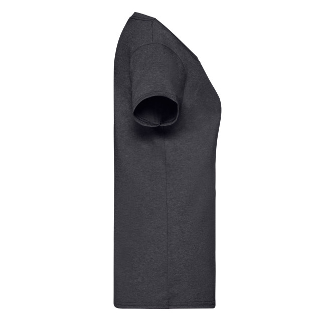 Fruit of the Loom Dames valueweight t-shirt UTLT2472_darkgreyheather large