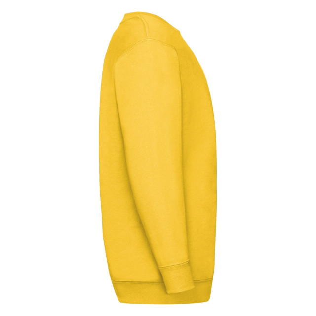 Fruit of the Loom Kinder/kids klassiek sweatshirt met inzet UTLT1866_sunflower large
