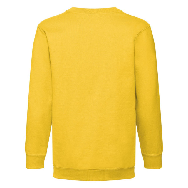 Fruit of the Loom Kinder/kids klassiek sweatshirt met inzet UTLT1866_sunflower large