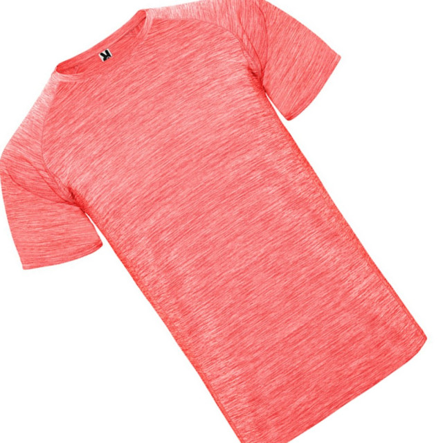Roly Kinderen/kinderen austin heather sport t-shirt UTLT2622_fluorescentcoral large Roly Kinderen/kinderen austin heather sport t-shirt UTLT2622_fluorescentcoral large