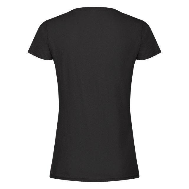 Fruit of the Loom Dames origineel katoenen t-shirt UTLT1836_black large