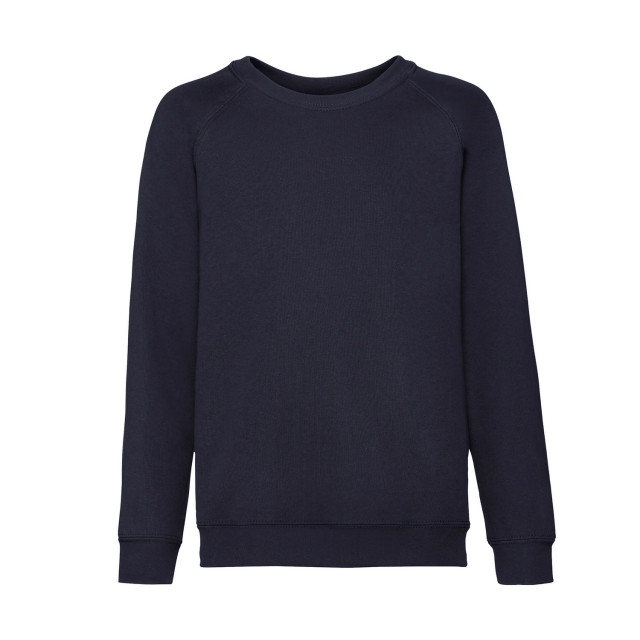 Fruit of the Loom Klassiek raglan sweatshirt voor kinderen/kinderen UTLT1841_deepnavy large