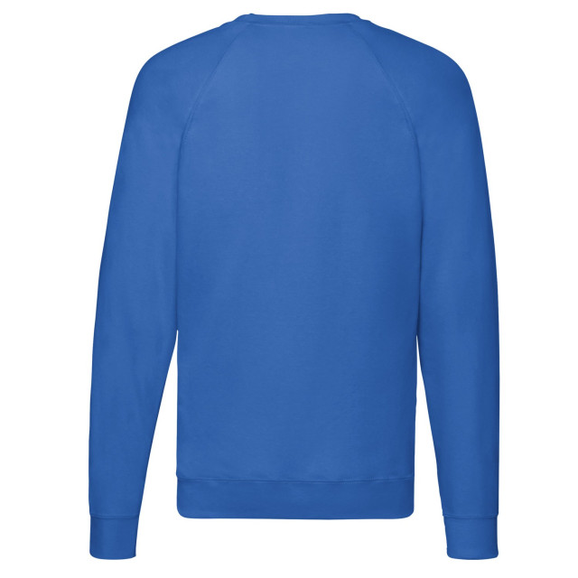 Fruit of the Loom Unisex lichtgewicht raglan sweatshirt voor volwassenen UTLT1851_royalblue large