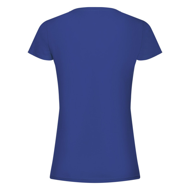 Fruit of the Loom Dames origineel katoenen t-shirt UTLT1836_royalblue large