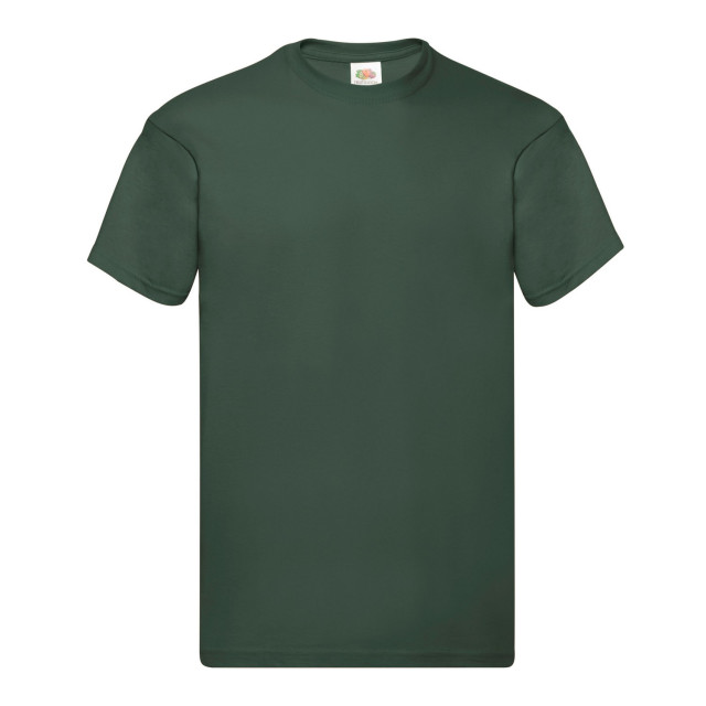 Fruit of the Loom Unisex origineel katoenen t-shirt voor volwassenen UTLT1822_bottlegreen large