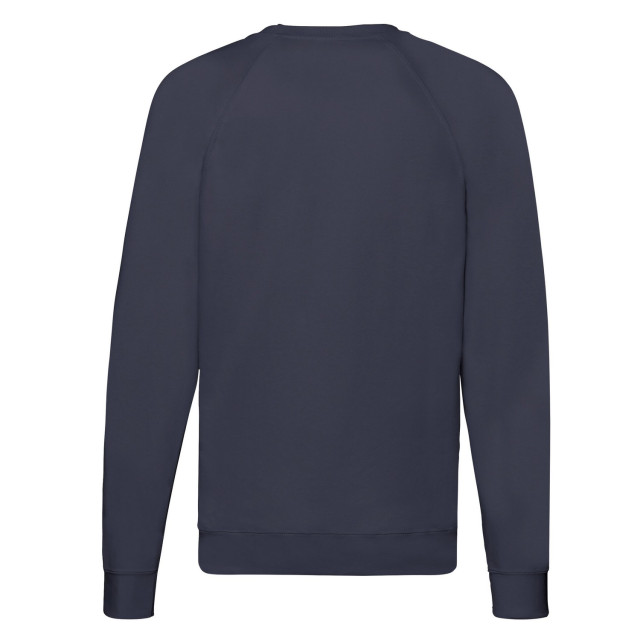 Fruit of the Loom Unisex lichtgewicht raglan sweatshirt voor volwassenen UTLT1851_deepnavy large