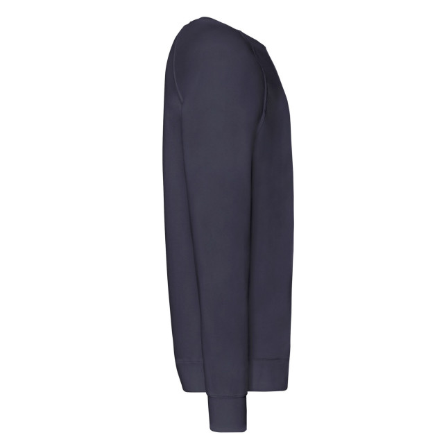 Fruit of the Loom Unisex lichtgewicht raglan sweatshirt voor volwassenen UTLT1851_deepnavy large