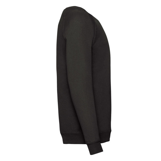 Fruit of the Loom Klassiek raglan sweatshirt voor kinderen/kinderen UTLT1841_black large
