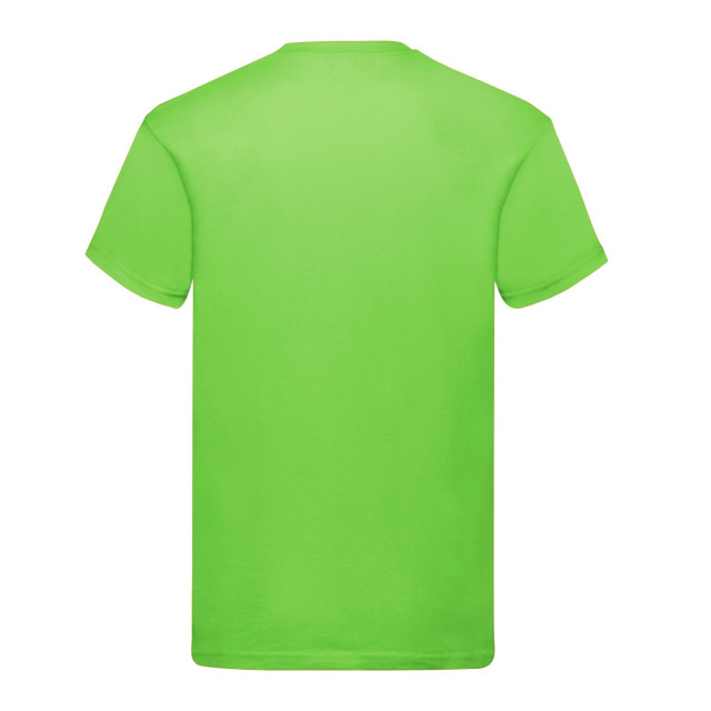 Fruit of the Loom Unisex origineel katoenen t-shirt voor volwassenen UTLT1822_lime large