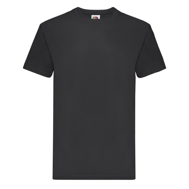 Fruit of the Loom Unisex super premium t-shirt voor volwassenen UTLT1780_black large