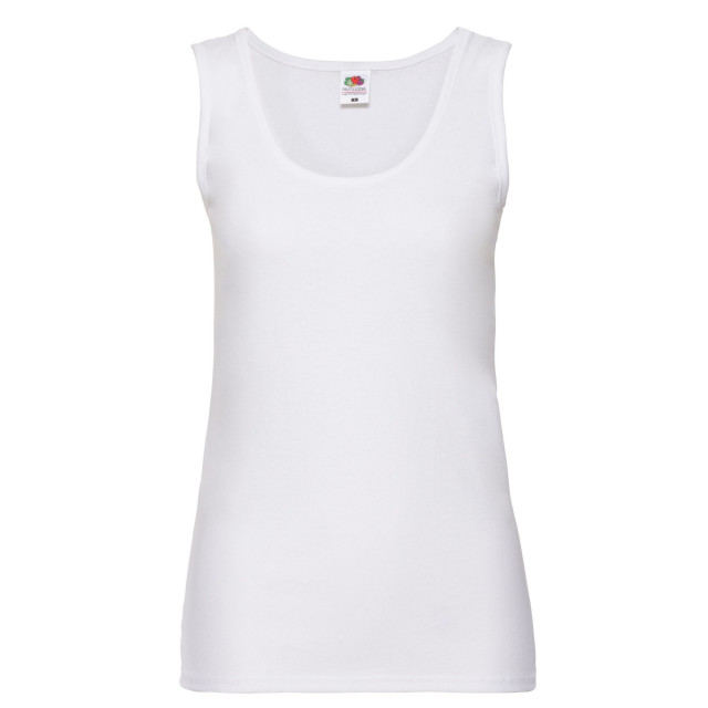 Fruit of the Loom Dames valueweight tanktop UTLT1771_white large