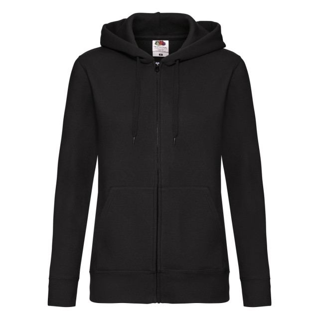Fruit of the Loom Dames premium sweatjack UTLT1760_black large
