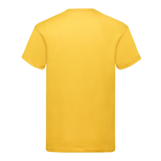 Fruit of the Loom Unisex origineel katoenen t-shirt voor volwassenen UTLT1822_sunflower large