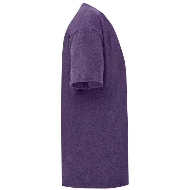 Fruit of the Loom Kinderen/kinderen iconic heather t-shirt UTLT1798_heatherpurple large