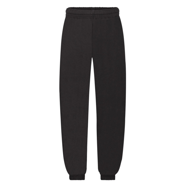 Fruit of the Loom Klassieke joggingbroek met elastische manchet voor kinderen/kinderen UTLT1819_black large